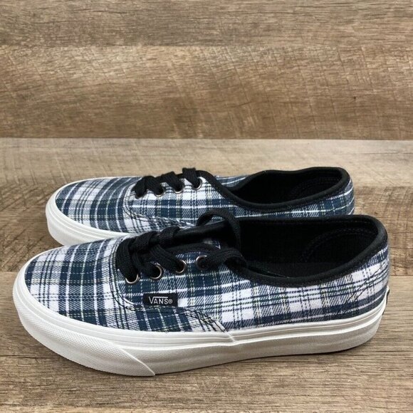 VANS Authentic Grunge Plaid Multi Color Shoes Sneaker RARE Mens 4.5 Womens 6 NEW - Picture 4 of 9